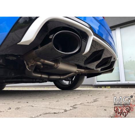 MGmotorsport Układ wydechowy cat-back + front pipe Audi RS3 8V