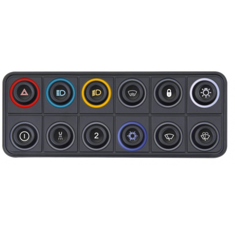 ECUMASTER Panel (klawiatura) CAN 12-przyciskowa wersja RGB