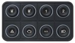 ECUMASTER Panel (klawiatura) CAN 8-przyciskowa wersja RGB