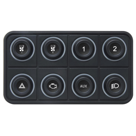 ECUMASTER Panel (klawiatura) CAN 8-przyciskowa wersja RGB