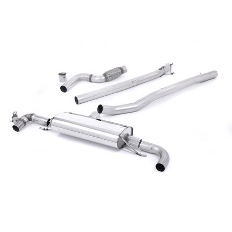 Milltek Sport Catback Non Resonated z przepustnicą Mercedes A45 AMG (W176)